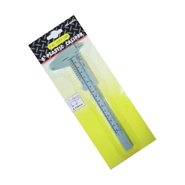 S-Ks TBA-60036 PVC/Plastic Vernier Caliper 6 S-Ks TBA-60036 PVC/Plastic Vernier Caliper 6